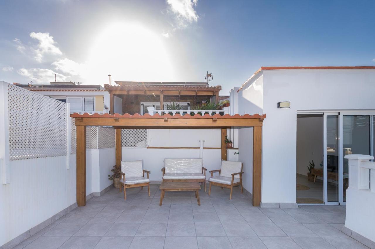 Sea Views Private Terrace 2Br House Near The Beach Vila Telde Exterior foto