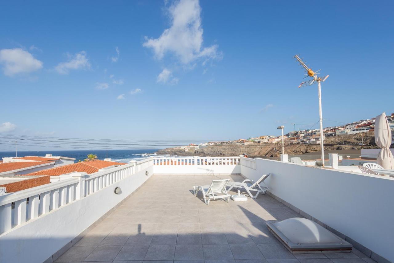 Sea Views Private Terrace 2Br House Near The Beach Vila Telde Exterior foto