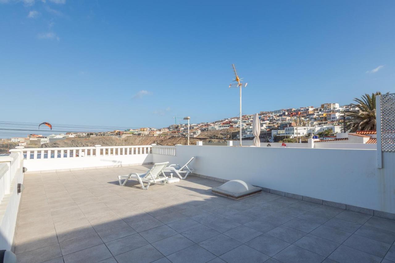 Sea Views Private Terrace 2Br House Near The Beach Vila Telde Exterior foto