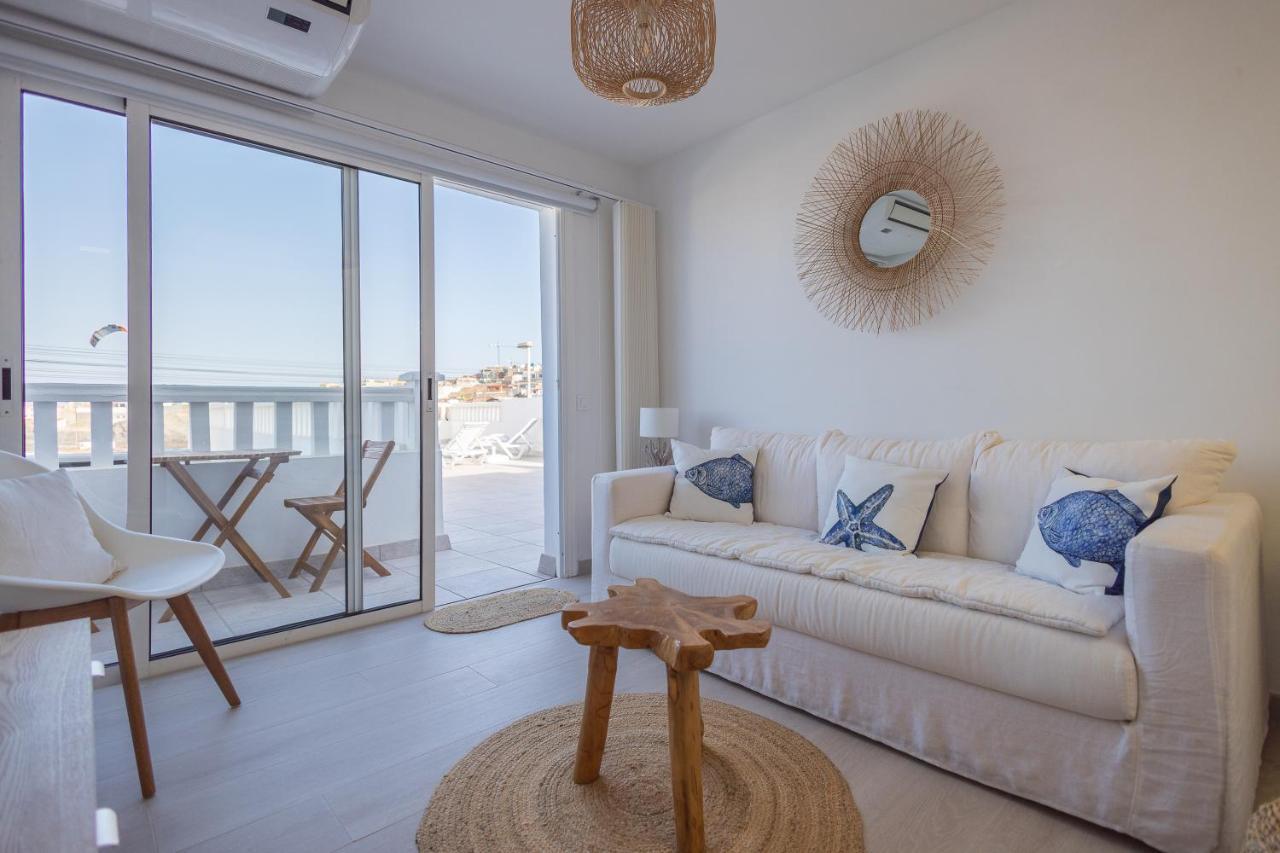 Sea Views Private Terrace 2Br House Near The Beach Telde Exterior foto